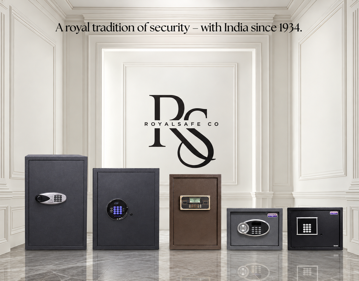 Royalsafeco Century 560 Large Digital Safe Locker – Home & Office Anti-Theft Keypad Lock Safe