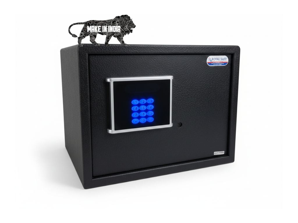 Moonstone 23L Compact Digital Safe for Home — India's Most Affordable Premium Small Safe | Royal Safe Company