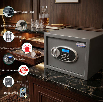 Natasha by Royalsafeco-Saphire 250,23L Digital Safe Locker
