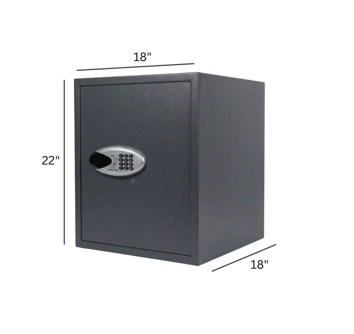 Velora Vision 100 L Digital safe locker with drawer and shelf inside, Heavy, Large Size Safe