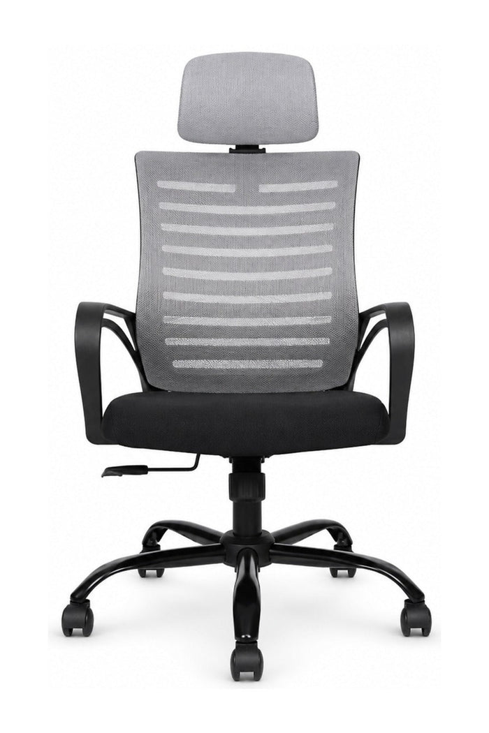Royalsafeco high back ergonomic office chair grey and black