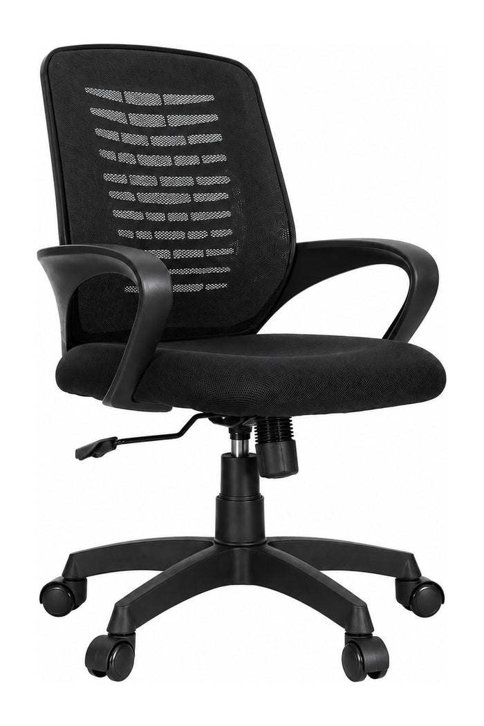 Royalsafeco RSC-0017 mesh office chair black front